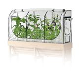 VegTrug VegTrug Medium WallHugger Serre set met frame en meerdere hoezen