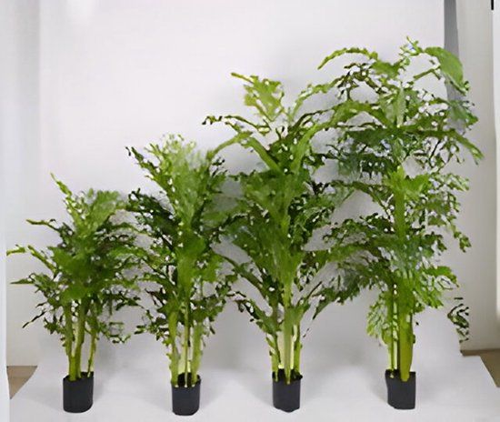 Oosterik Home Mini palm 120 cm kunstplant
