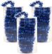Euromarchi 3x stuks guirlande bleu 20 mètres guirlande de Noël extra longue