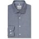 OLYMP Level Five Garment Washed Body Fit Overhemd marine, Gestreept