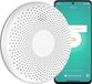 Aroha Smart Connect Combimelder - 10 jaar batterij - Slimme Rookmelder & Koolmonoxidemelder met app Tuya & Smartlife