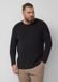 s.Oliver Strickpullover Heren Zwart Katoen Ronde Hals Lange Mouw Regular Fit 5XL