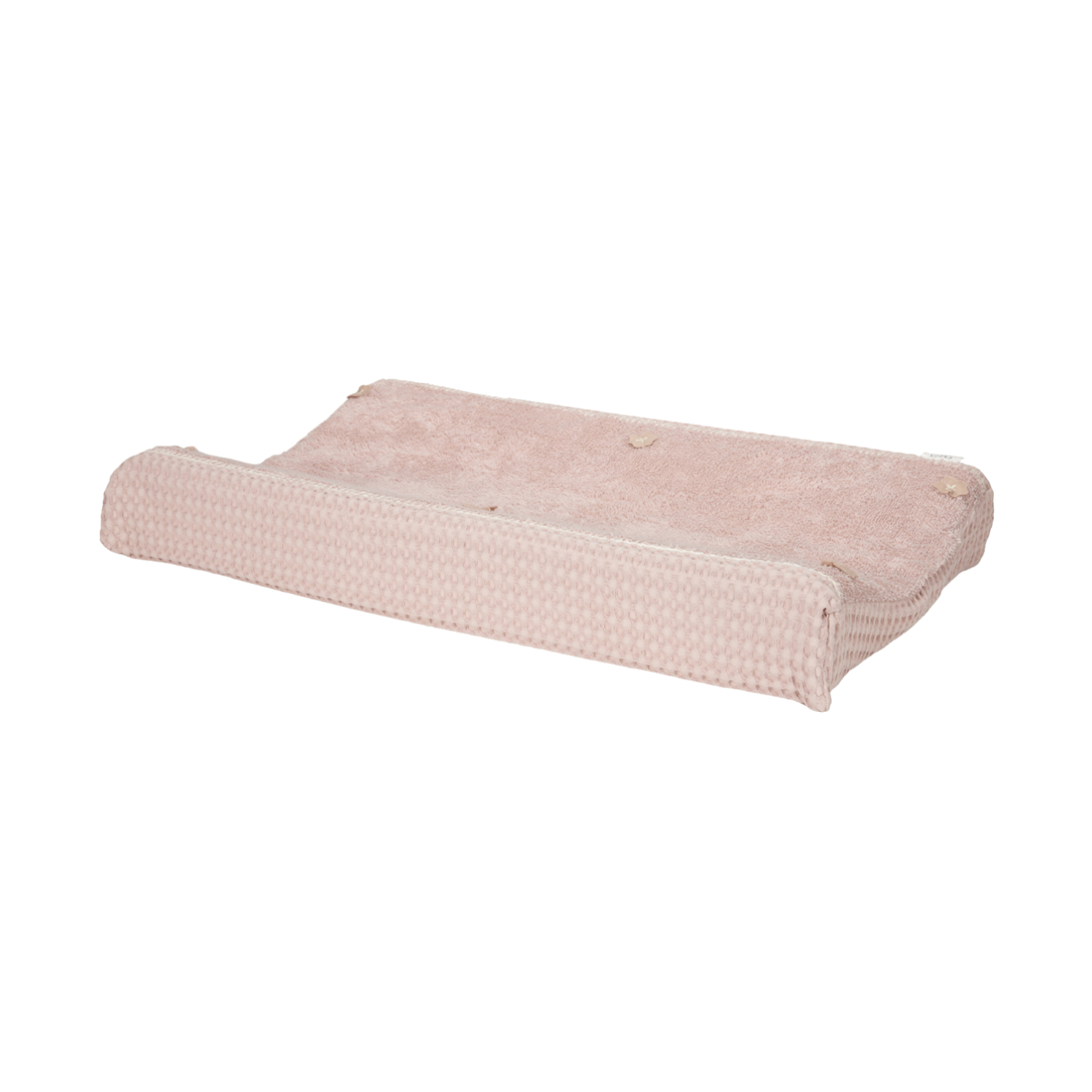 Koeka Amsterdam Wafel Waskussenhoes Grey Pink grijs, roze