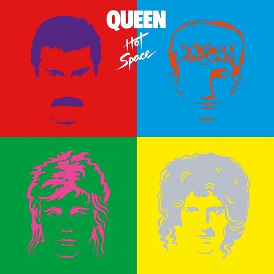 Universal Music Nederland Queen - Hot Space (LP) (Limited Edition) - Blue, Red, Yellow, Opaque, Green Vinyl - Pop - Stereo