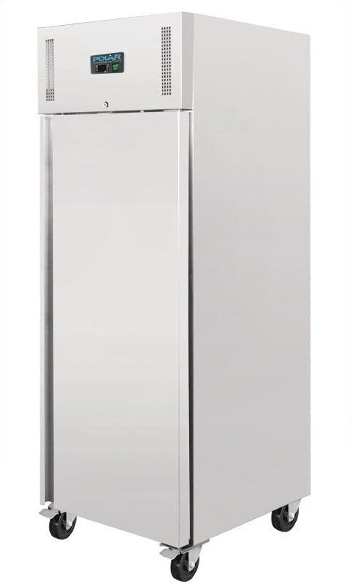 Polar Professionele 1 Deurs Vriezer RVS 650 Ltr - 5050984129964