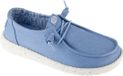 HEYDUDE - Wendy Stretch Canvas Dames Instappers Hydrangea Blue - Maat 37