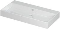 Wastafel INK Unlimited Wastafel Porselein Zonder Kraangat - 900x450x110 mm - Glans Wit
