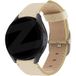 Bandz Bracelet cuir 'Deluxe' Huawei Watch 6 - 46mm (kaki)