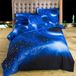 Solidchoice - Parure de lit enfant Thème Galaxie, 135x200 cm