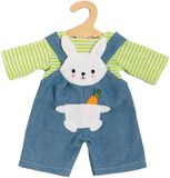 Heless Pu-Latzhose Ringelshirt Bunny Lou, 28-35
