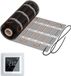 WARMON Chauffage au sol Classic Light 100 W/m² avec thermostat MCS 750 intelligent Wifi tactile Blanc - 2,5 m²