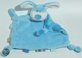 Funnies Tutpoppetje Hond blauw