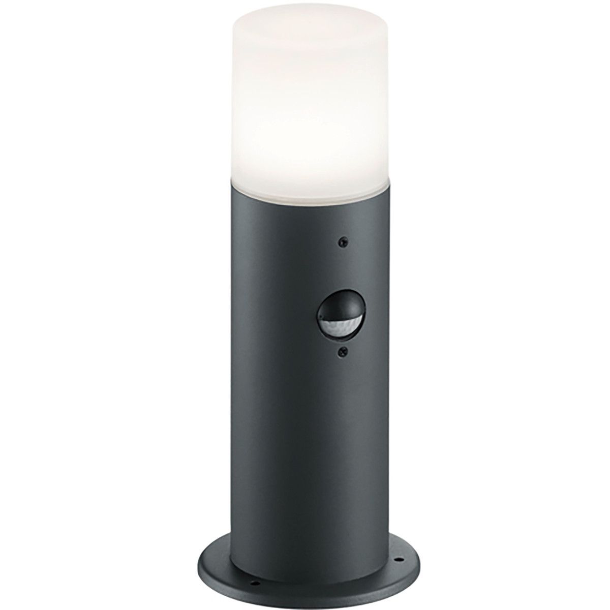 BES LED Trion Hosina - Staande Buitenlamp - Bewegingssensor - E27 - Antraciet - Ø120mm - 300cm