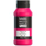 Liquitex Basics Vloeibare Acrylverf 118ml - Fluorescerende Roos