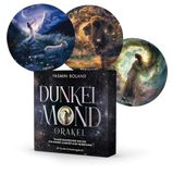 Das Dunkelmond-Orakel: Transformierende Impulse für innere Klarheit und Neubeginn - 48 runde, illustrierte Mondenergie-Karten mit Deutungsbuch von der Star-Astrologin und Moonology-Autorin