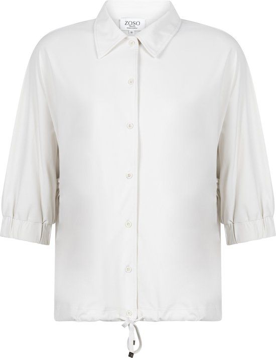 Zoso - 261Ronnie - Ronnie - Blouse - Wit - Maat M