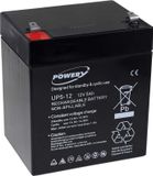 Powery Batterie au plomb-gel pour APC Back-UPS BF500-RS 5Ah 12V