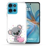 Cokitec Versterkte hoes voor Motorola G75 5G Animal Koala Cœur