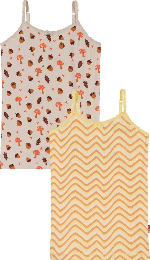 Claesen's Singlet 2-Pack Kinderen Beige