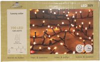 Anna's Collection Kerstverlichting LED Ivy - 700 leds - 1600 cm - warm wit - dimmer