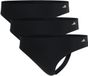 Adidas Sport Active Light Flex-Packaged Panties - String (3PK) - Dames - Zwart - Maat L