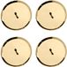 Glorex Kaarsenhouder 67021302 - 8 cm, 4 stuks, Goud