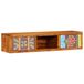vidaXL meuble TV mural multicolore 100 x 30 x 22 cm bois d'acacia massif