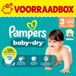 Pampers Baby Dry Couches Taille 3 (6-10 kg) 74 pièces