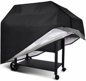 Housse BBQ - Housse BBQ de camping rectangulaire - 170×61×117CM - Housse de protection BBQ robuste - 210D - Housse BBQ Oxford - Étanche - Anti-poussière - Protection UV - Anti-vieillissement