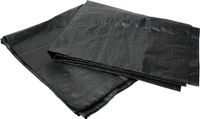 Bo-Camp Gronddoek Eco 8x3 Meter Zwart
