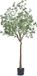 Vevor Eucalyptus Kunstmatige 80x80x181cm Kunstplant PE Kunstplanten Nep Plastic Planten in Pot Kunstbloem Geurloos Waterdicht voor Decoratie van Slaapkamer Studeer Woonkamer
