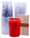 600 ml Set de gobelets mélangeurs pour résine époxy avec 50 bâtonnets mélangeurs