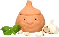 MamboCat Knut terracotta knoflookpot