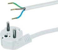 VB Extend Aansluitsnoer met Randaarde - 3x1mm² - VML H05VV-F - PVC - 1.5m - Wit