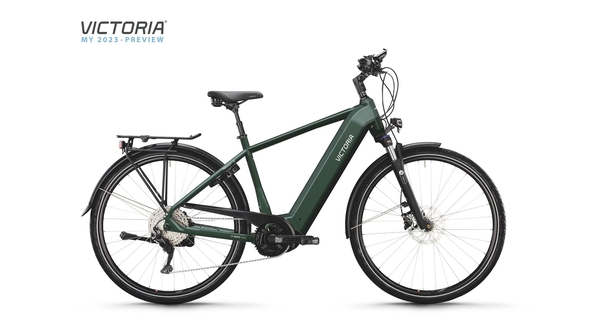 Victoria TRESALO 12 Heren Hybride E-bike - Emerald Green - 2023 - 55cm