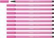 STABILO Pen 68 viltstiften, medium punt, neonroze (68/056), 10 stuks