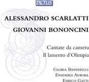 Outhere Ensemble Aurora, Enrico Gatti & Gloria Banditelli - Cantate Da Camera Il Lamento D'Olimpia (CD)