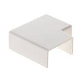 4 Zenitech 4 vlakke hoeken, 20 x 10 cm, wit