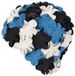 Fashy Bloemenbadmuts Blauw