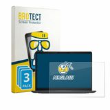 BROTECT Screenprotector 3 Stuks voor Dell Pro 7 Series 13 P713260 Beschermglas transparant