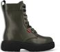 Levi's Enkellaarzen JOSS HGH K 2244 195802 Groen Leer Veters Kinderen Maat 35