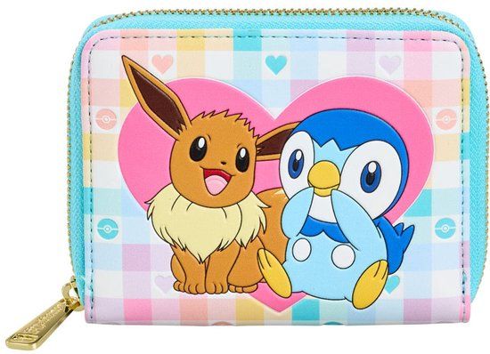 Funko Pokemon Loungefly Wallet Piplup and Eevee Friends Wallets
