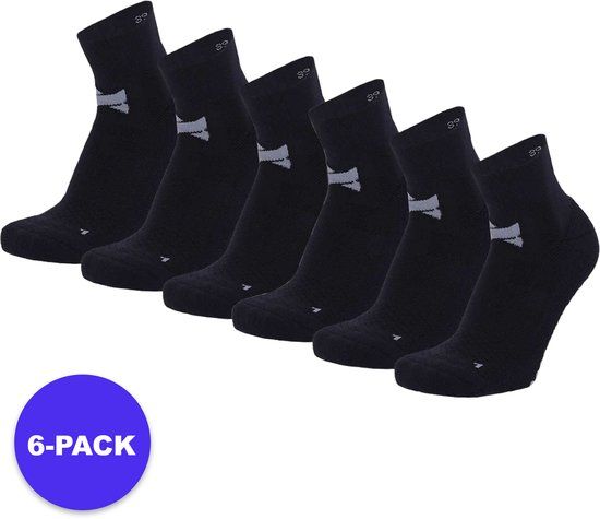 Morethansocks - Yoga sokken - Unisex - Maat 35 t/m 45 - 6-Paar - Navy blauw