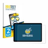 BROTECT - Screenprotector voor Doogee Tab A9+ - Folie Beschermfolie transparant 2 Stuks