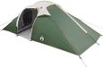 vidaXL Tente tunnel 4 personnes vert taffetas imperméable