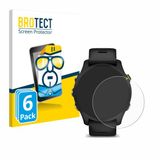 BROTECT - Screenprotector voor Garmin Forerunner 255 / 255 Music - Folie Beschermfolie transparant 6 Stuks
