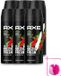 Axe 6 x Africa Deodorant Bodyspray - Mandarin & Sandalwood - 150 ml