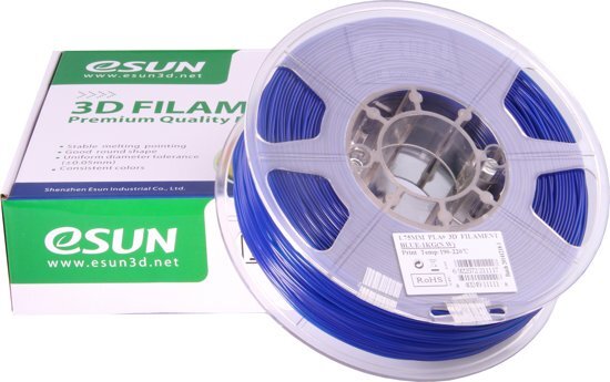ESUN PLA+ Blue - 1.75mm - 3D printer filament