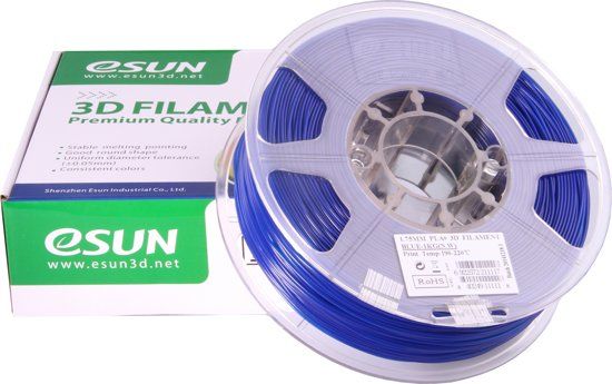 ESUN PLA+ Blue 1.75mm 3D Printer Filament