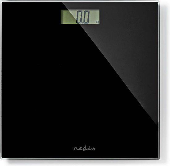 Nedis Digital Bathroom Scale - Black - 150kg